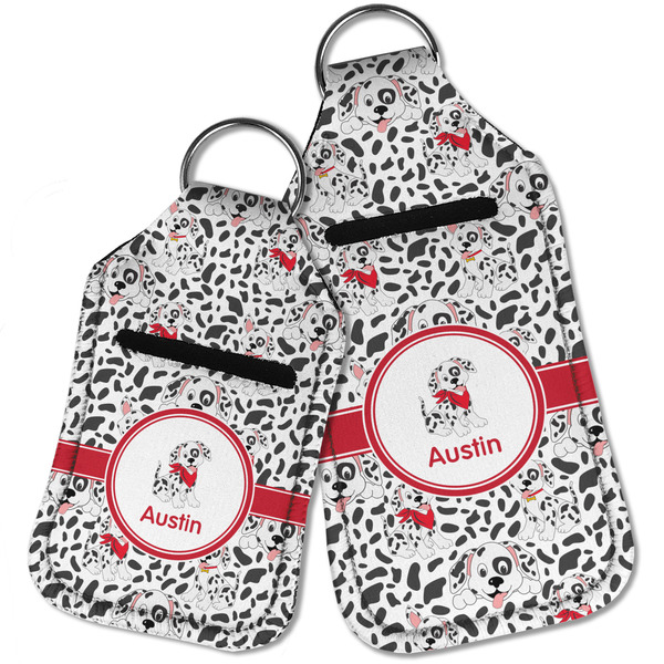 Dalmation Sanitizer Holder Keychain - Parent Main