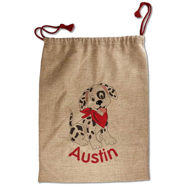 Dalmation Santa Bag - Front
