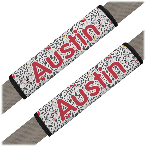 Custom Dalmation Seat Belt Covers (Set of 2) (Personalized)