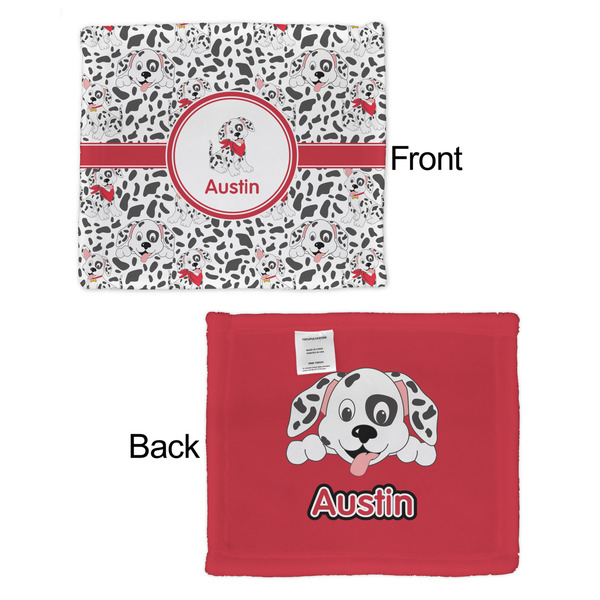 Dalmation Security Blanket - Front & Back View