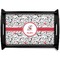 Dalmation Black Wooden Tray - Small (Personalized)