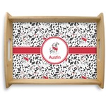 Dalmation Natural Wooden Tray - Large (Personalized)