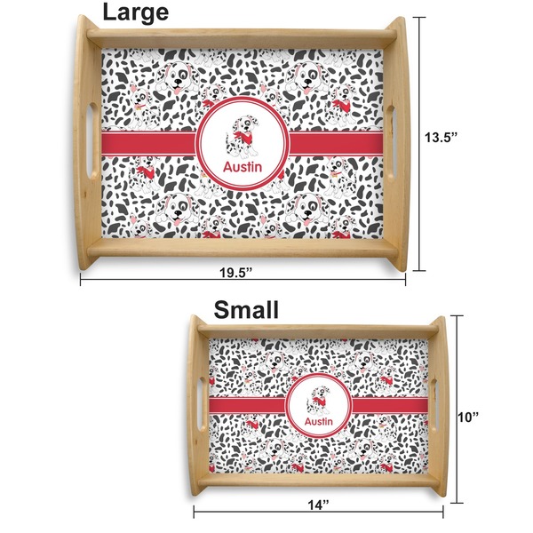 Dalmation Serving Tray Wood Sizes