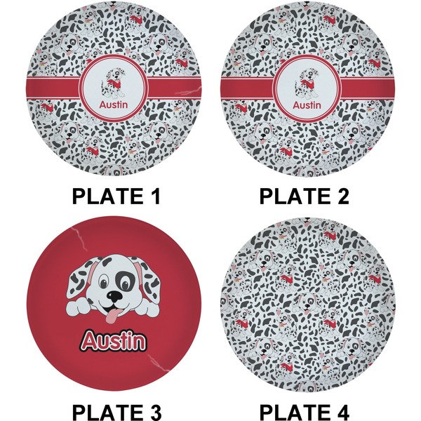 Dalmation Set of Lunch / Dinner Plates (Approval)