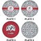 Dalmation Set of Lunch / Dinner Plates (Approval)