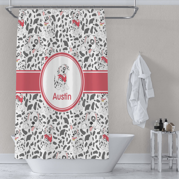 Dalmation Shower Curtain Lifestyle