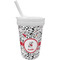 Dalmation Sippy Cup with Straw (Personalized)