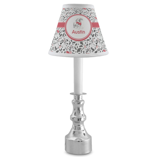 Dalmation Small Chandelier Lamp - LIFESTYLE (on candle stick)