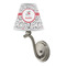 Dalmation Small Chandelier Lamp - LIFESTYLE (on wall lamp)