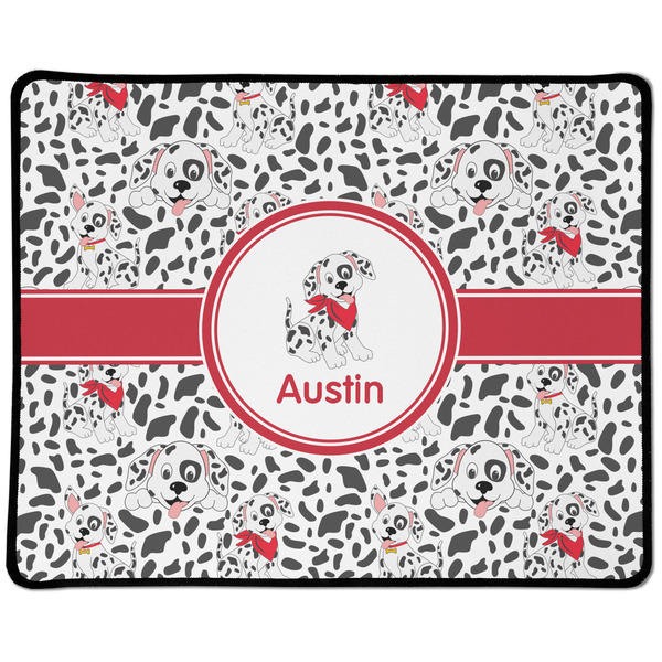 Custom Dalmation Large Gaming Mouse Pad - 12.5" x 10" (Personalized)