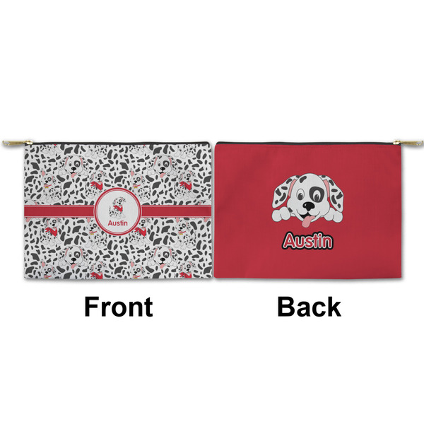 Dalmation Small Zipper Pouch Approval (Front and Back)