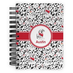 Dalmation Spiral Notebook - 5x7 w/ Name or Text