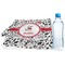 Dalmation Sports Towel Folded with Water Bottle