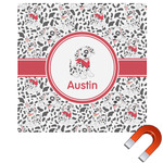 Dalmation Square Car Magnet - 10" (Personalized)