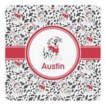 Dalmation Square Decal - Small (Personalized)