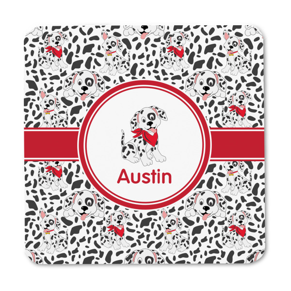 Dalmation Square Fridge Magnet - FRONT