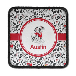 Dalmation Iron On Square Patch w/ Name or Text