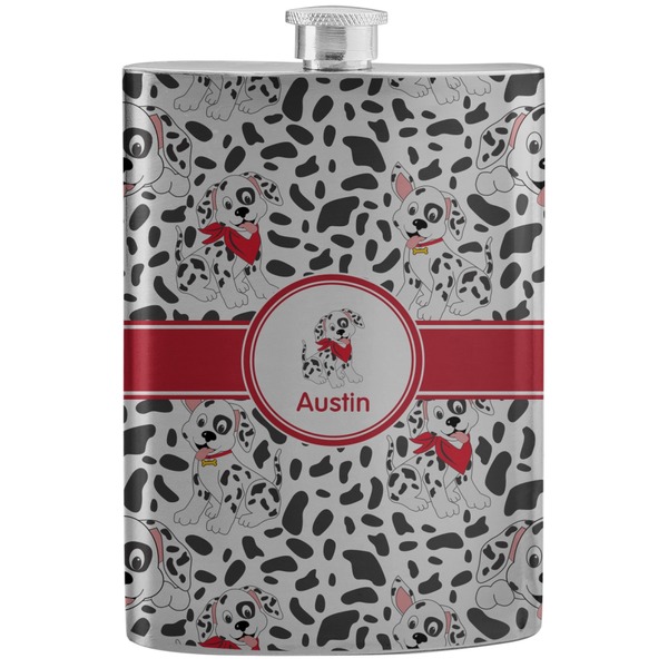 Custom Dalmation Stainless Steel Flask (Personalized)