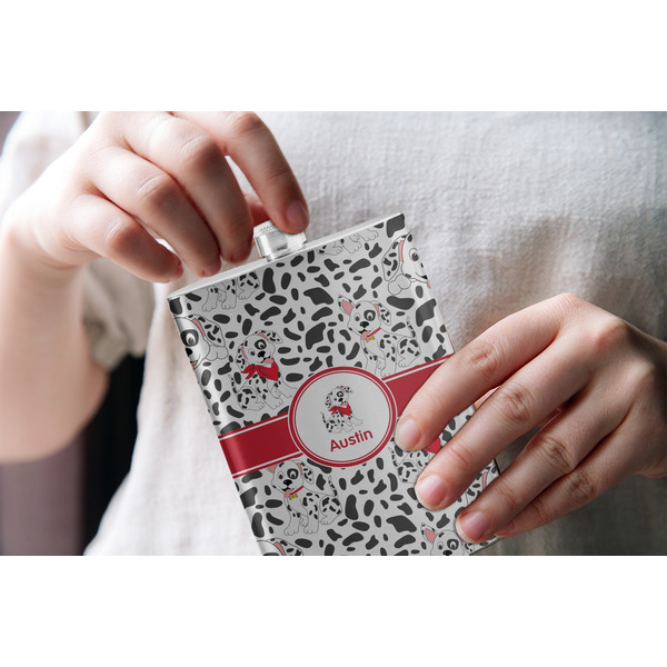 Dalmation Stainless Steel Flask - LIFESTYLE 1
