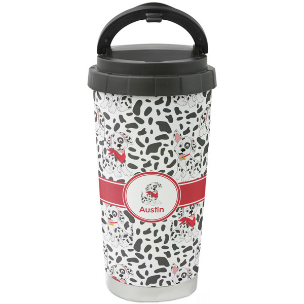 Custom Dalmation Stainless Steel Coffee Tumbler (Personalized)