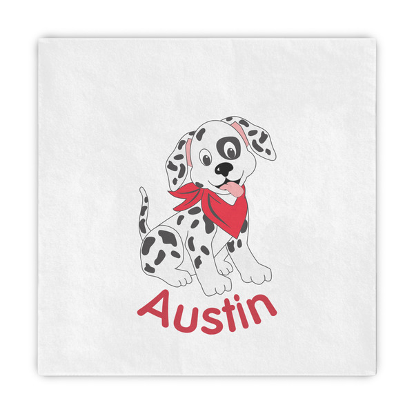 Custom Dalmation Standard Decorative Napkins (Personalized)