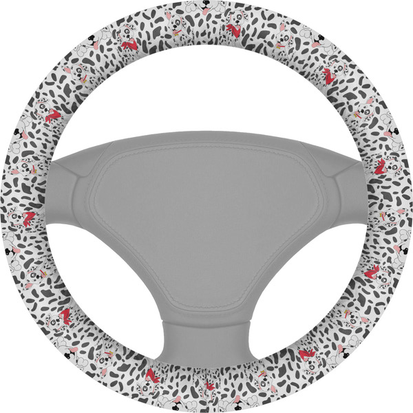 Custom Dalmation Steering Wheel Cover