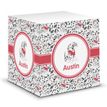 Dalmation Sticky Note Cube (Personalized)