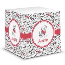 Dalmation Sticky Note Cube (Personalized)