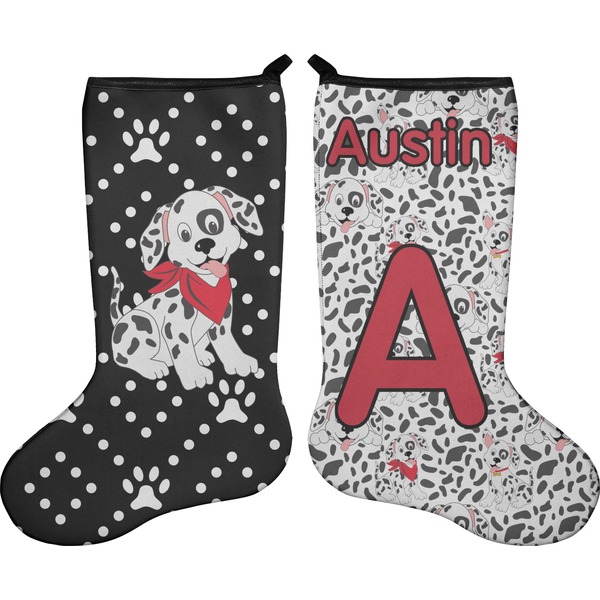 Dalmation Stocking - Double-Sided - Approval