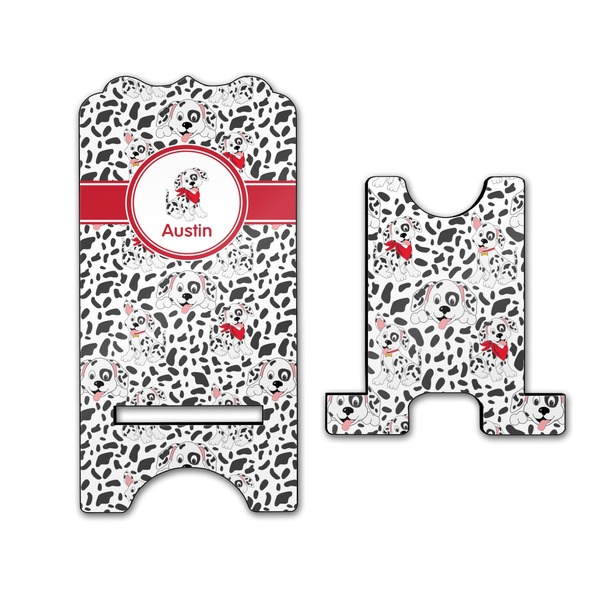 Dalmation Stylized Phone Stand - Front & Back - Large