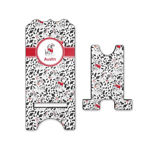 Dalmation Stylized Phone Stand - Front & Back - Small