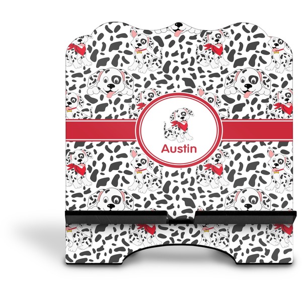 Dalmation Stylized Tablet Stand - Front without iPad