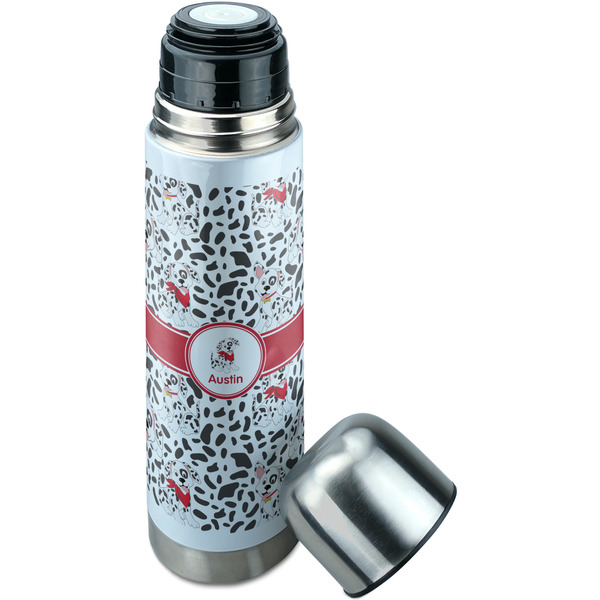 Dalmation Thermos - Lid Off