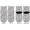 Dalmation Toddler Ankle Socks - Double Pair - Front and Back - Apvl