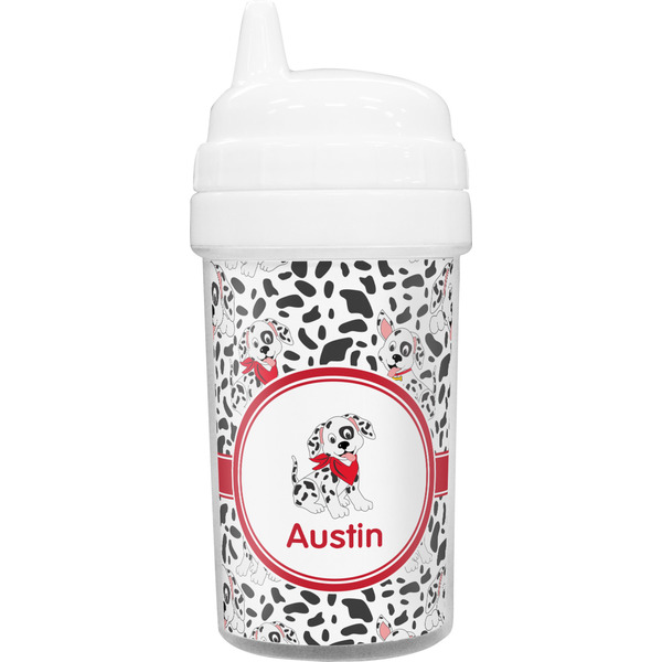 Custom Dalmation Toddler Sippy Cup (Personalized)