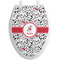Dalmation Toilet Seat Decal - Elongated (Personalized)