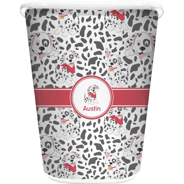 Custom Dalmation Waste Basket (Personalized)