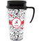 Dalmation Acrylic Travel Mug with Handle (Personalized)