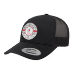 Dalmation Trucker Hat - Black (Personalized)