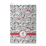 Dalmation Waffle Weave Golf Towel (Personalized)