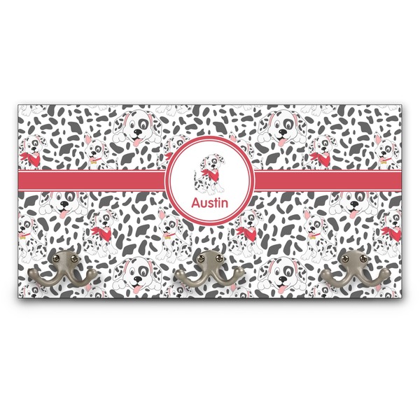 Custom Dalmation Wall Mounted Coat Rack (Personalized)