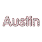 Dalmation Name/Text Decal - Custom Sizes (Personalized)