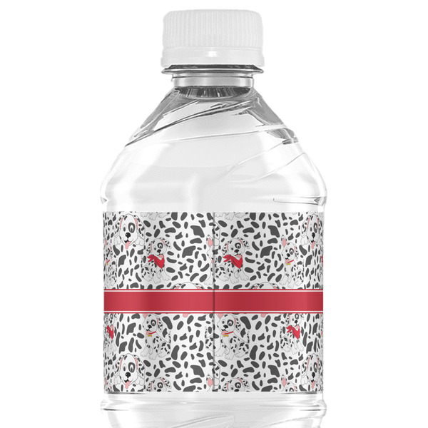 Dalmation Water Bottle Label - Back View