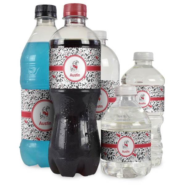 Dalmation Water Bottle Label - Multiple Bottle Sizes