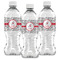 Dalmation Water Bottle Labels - Front View