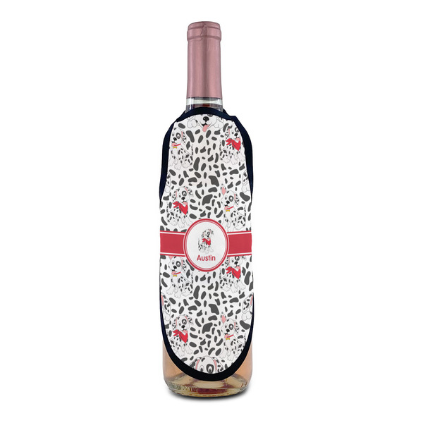 Dalmation Wine Bottle Apron - IN CONTEXT