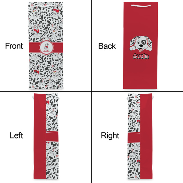 Dalmation Wine Gift Bag - Gloss - Approval