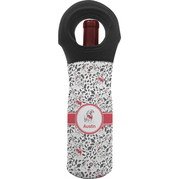 Custom Dalmation Wine Tote Bag (Personalized)