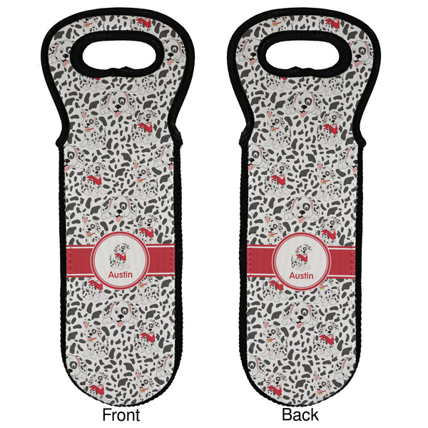 Dalmation Wine Tote Front & Back