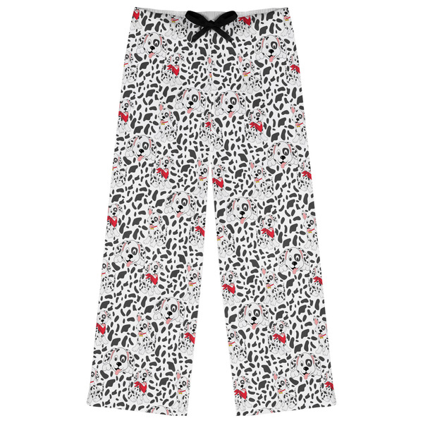 Custom Dalmation Womens Pajama Pants - XS